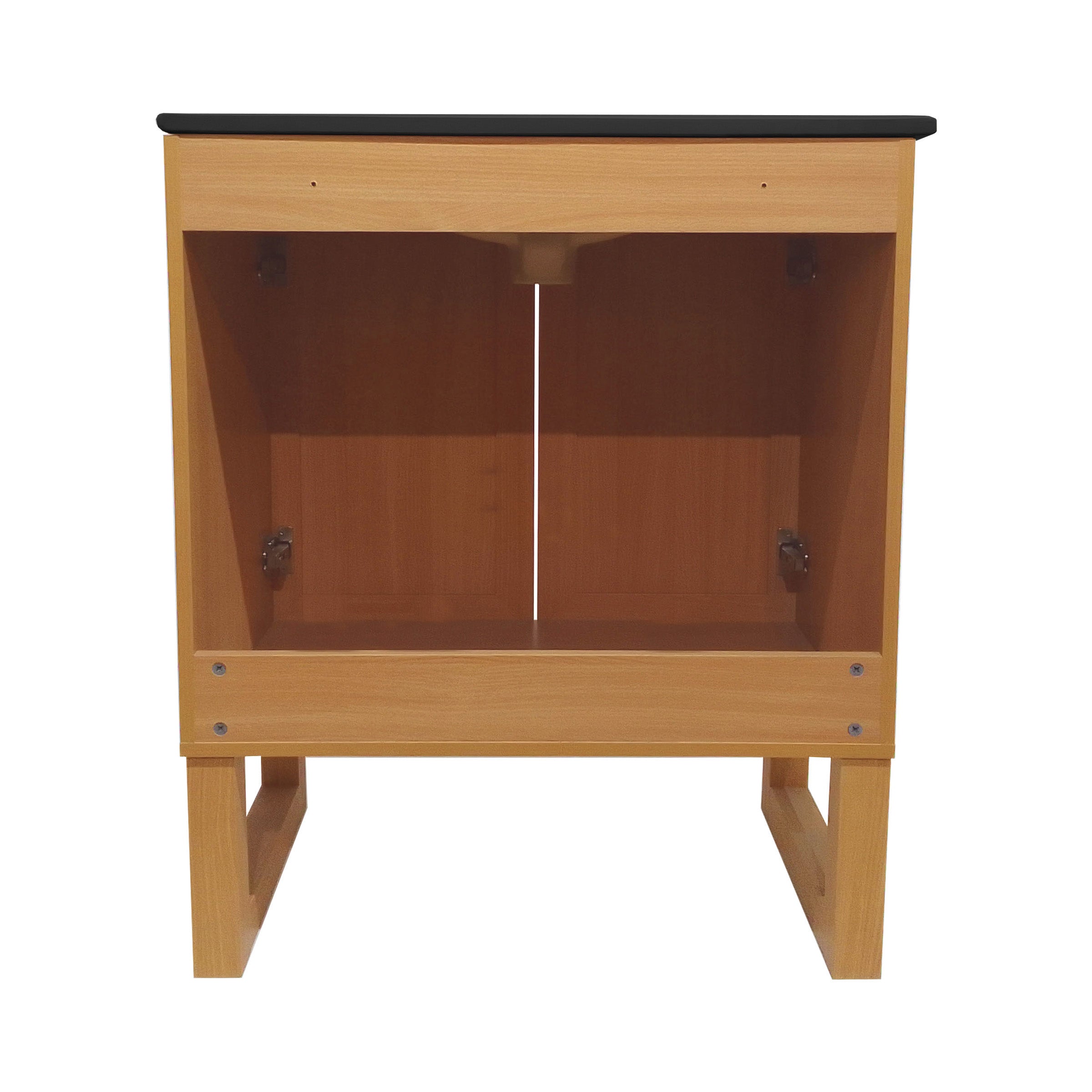 Natural Oak / Matte Black / 1-Hole