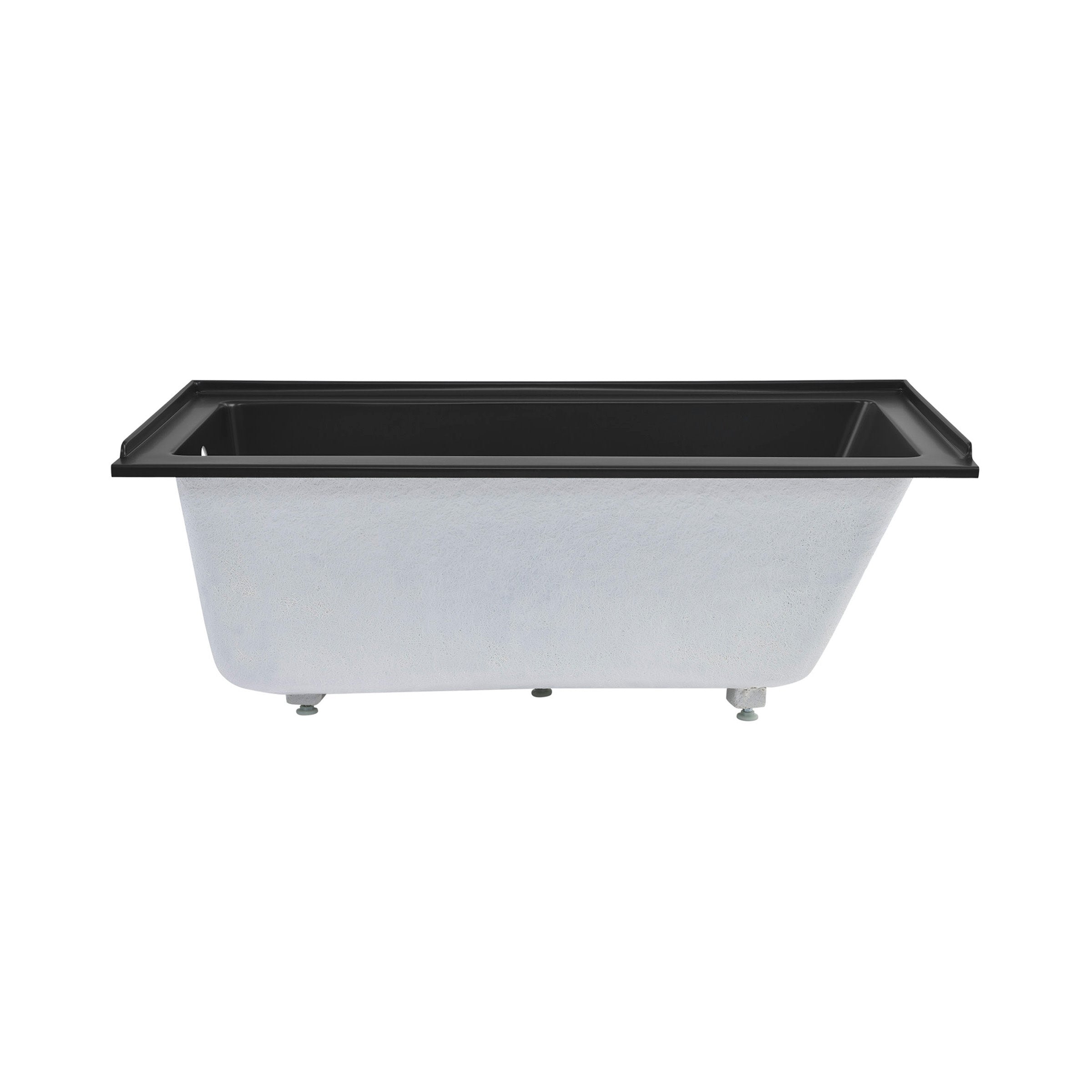 Matte Black / Alcove - No Apron / Left