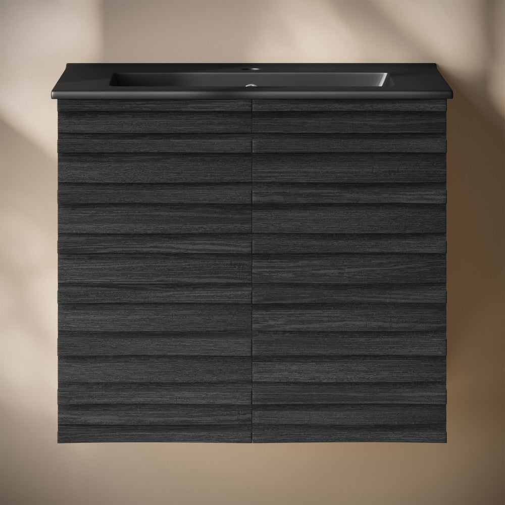 Black Oak / Black / 1-Hole