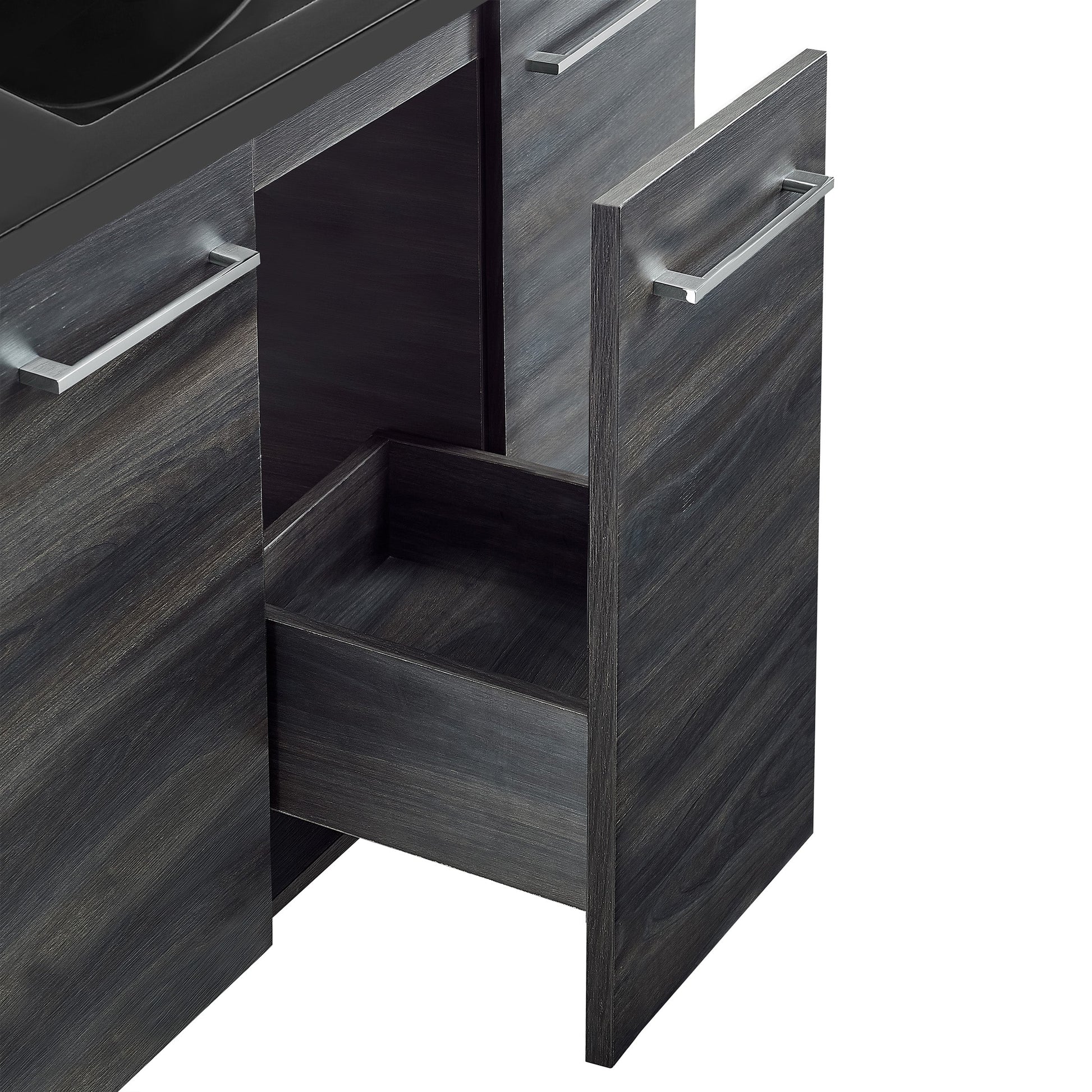 Black Walnut / Matte Black / 1-Hole