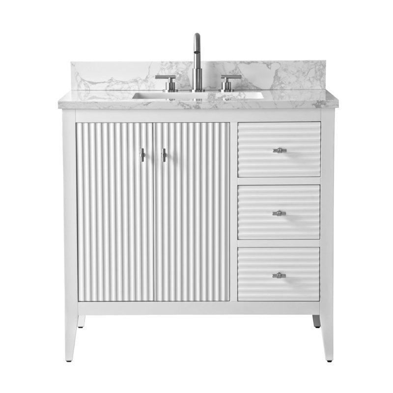 Linear White / Brushed Nickel