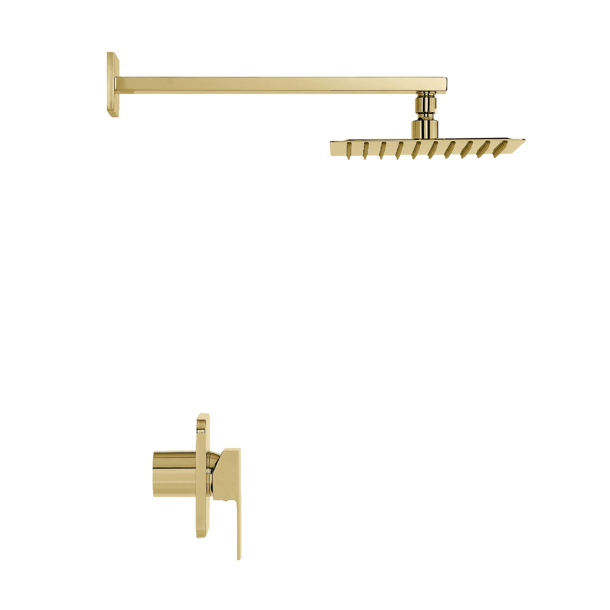 Brushed Gold / Without Tub Filler