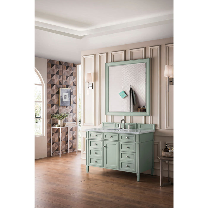 Sage Green / Carrara White - 3 Faucet Holes