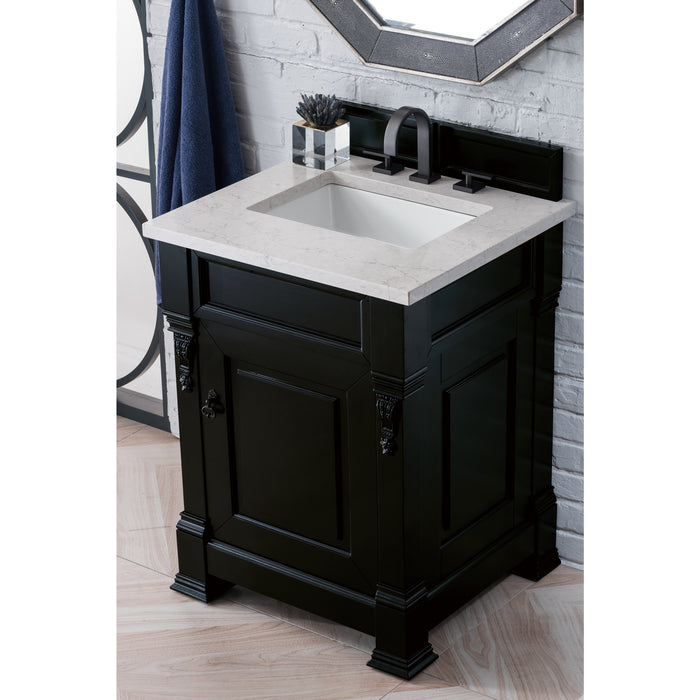 Antique Black / Eternal Jasmine Pearl - 3 Faucet Holes