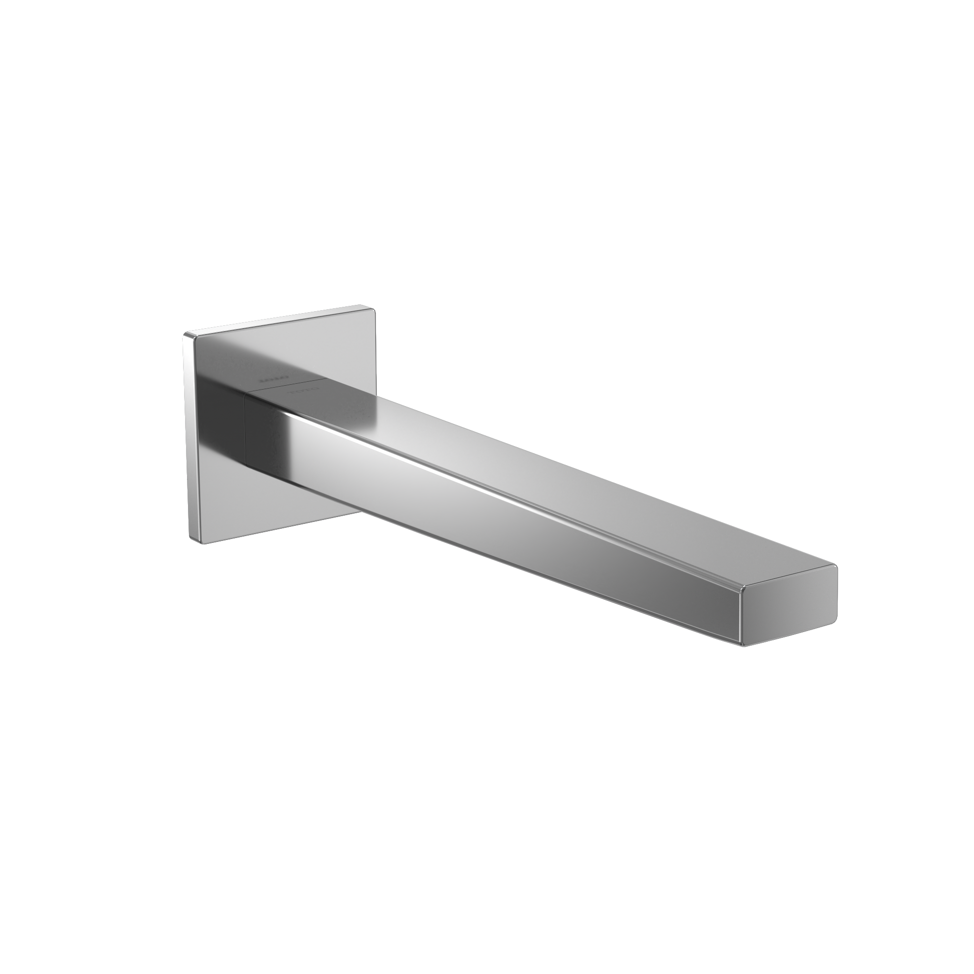 Toto Axiom Wall Mount AC Powered 0.5 GPM Touchless Bathroom Faucet - 20 Second Continuous Flow