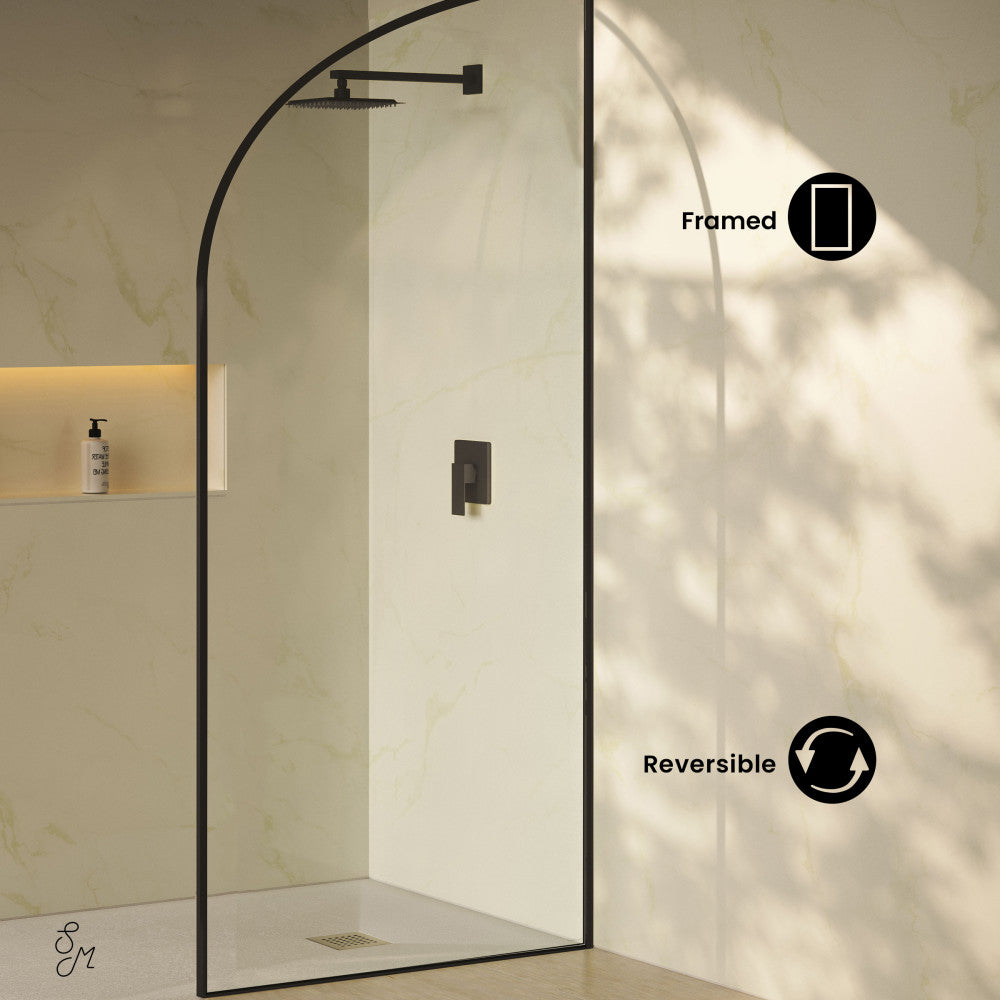Matte Black / Shower Door