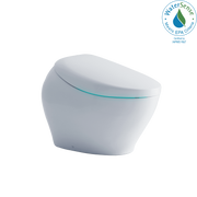 Toto Neorest Nx2 Dual Flush 1.0 Or 0.8 GPF Toilet with Integrated Bidet Seat and Ewater+ and actilight