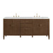 Mid-Century Walnut / Ethereal Noctis - 3 Faucet Holes
