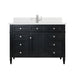 Black Onyx / White Zeus - 1 Faucet Hole