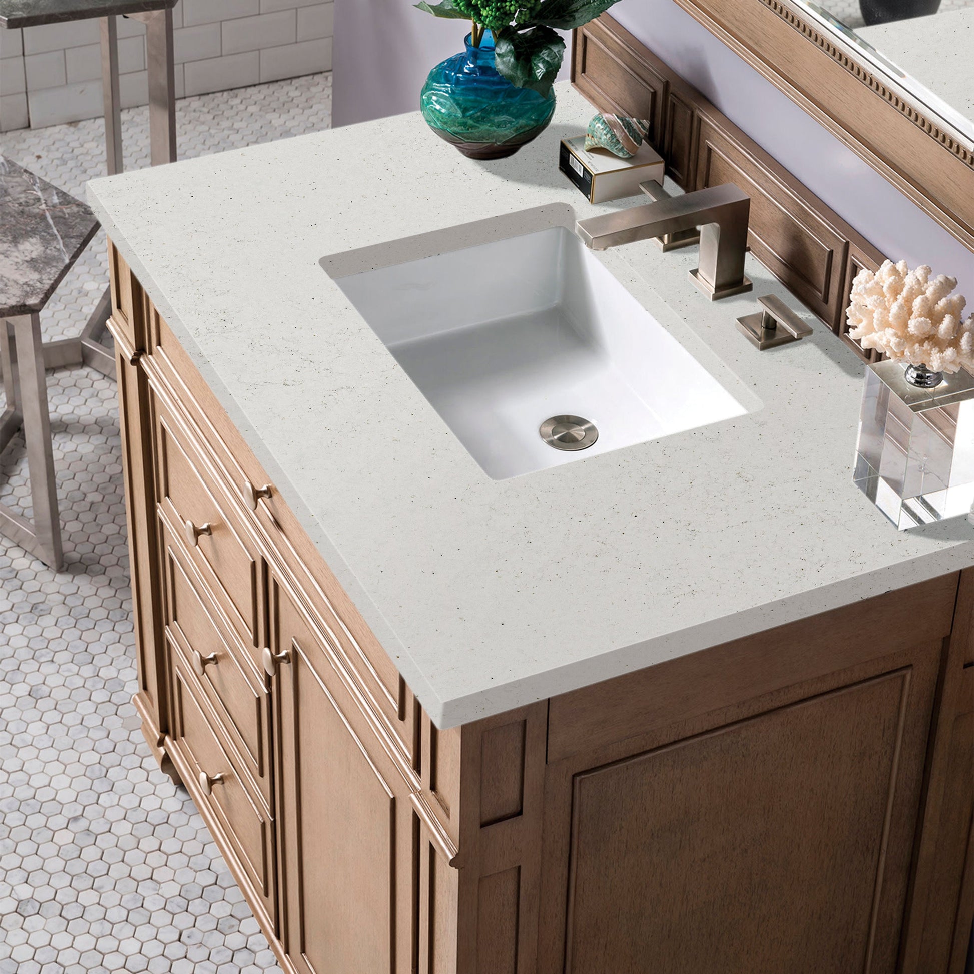 Whitewashed Walnut / Lime Delight - 3 Faucet Holes