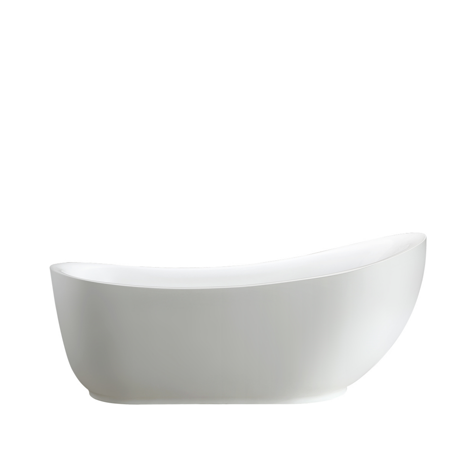 White / Polished Chrome