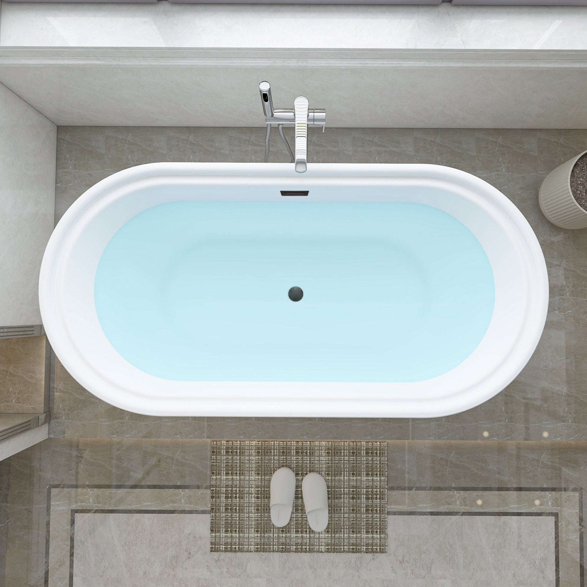 White / Oil Rubbed Bronze
