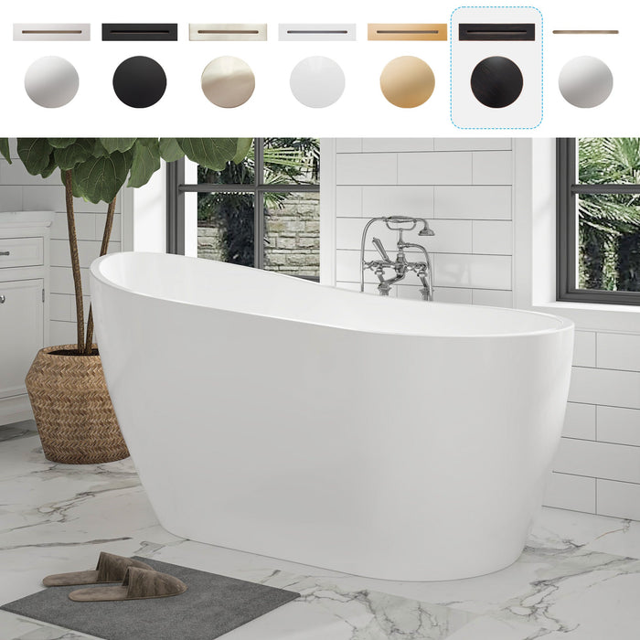 White / Oil Rubbed Bronze