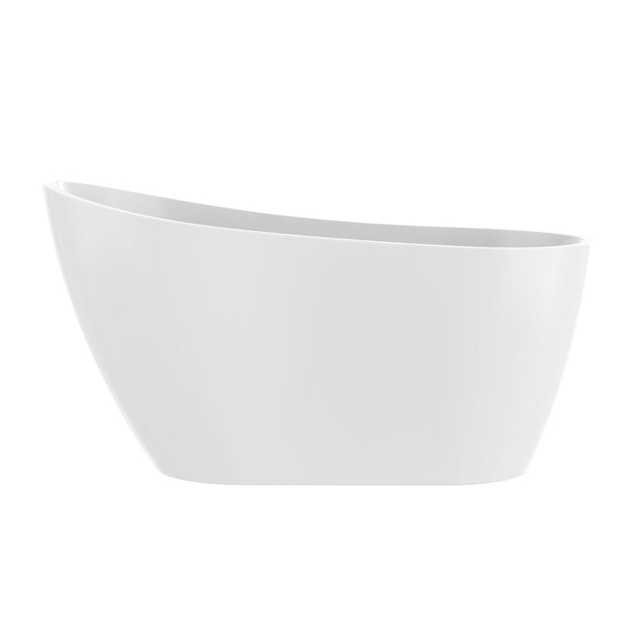 White / Integrated Overflow
