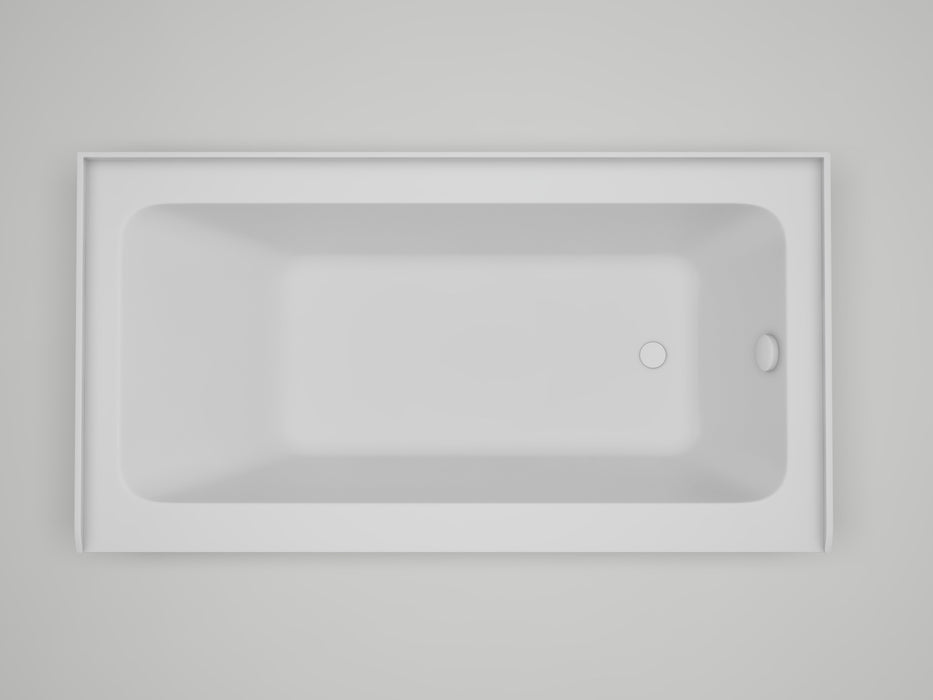 Pure White / Right Drain