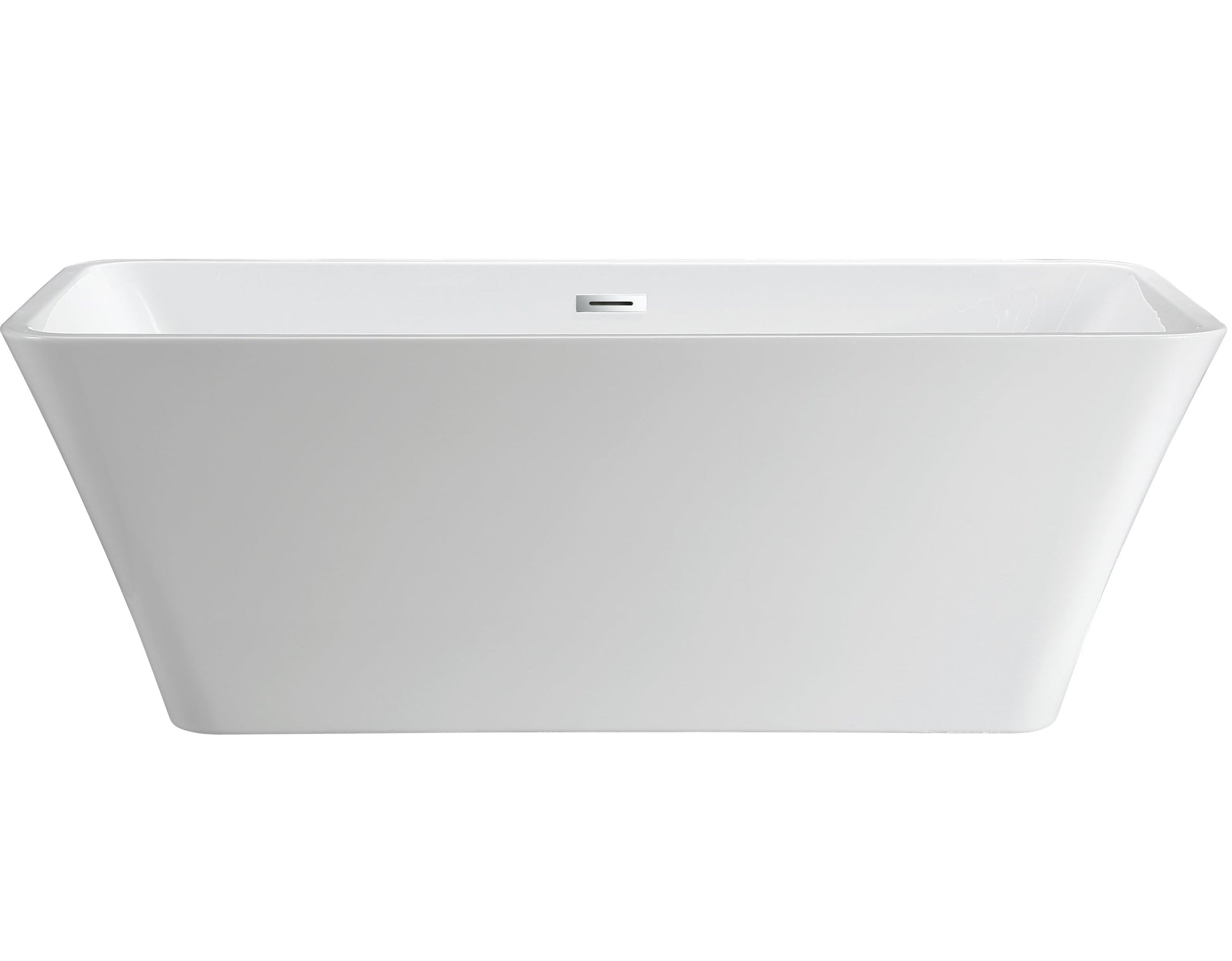 White / Polished Chrome