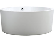 White / Polished Chrome