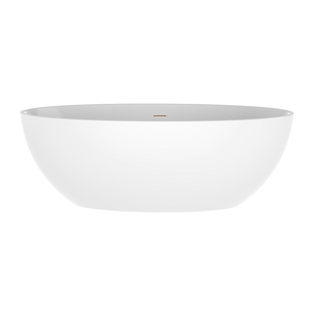 White / Integrated Overflow