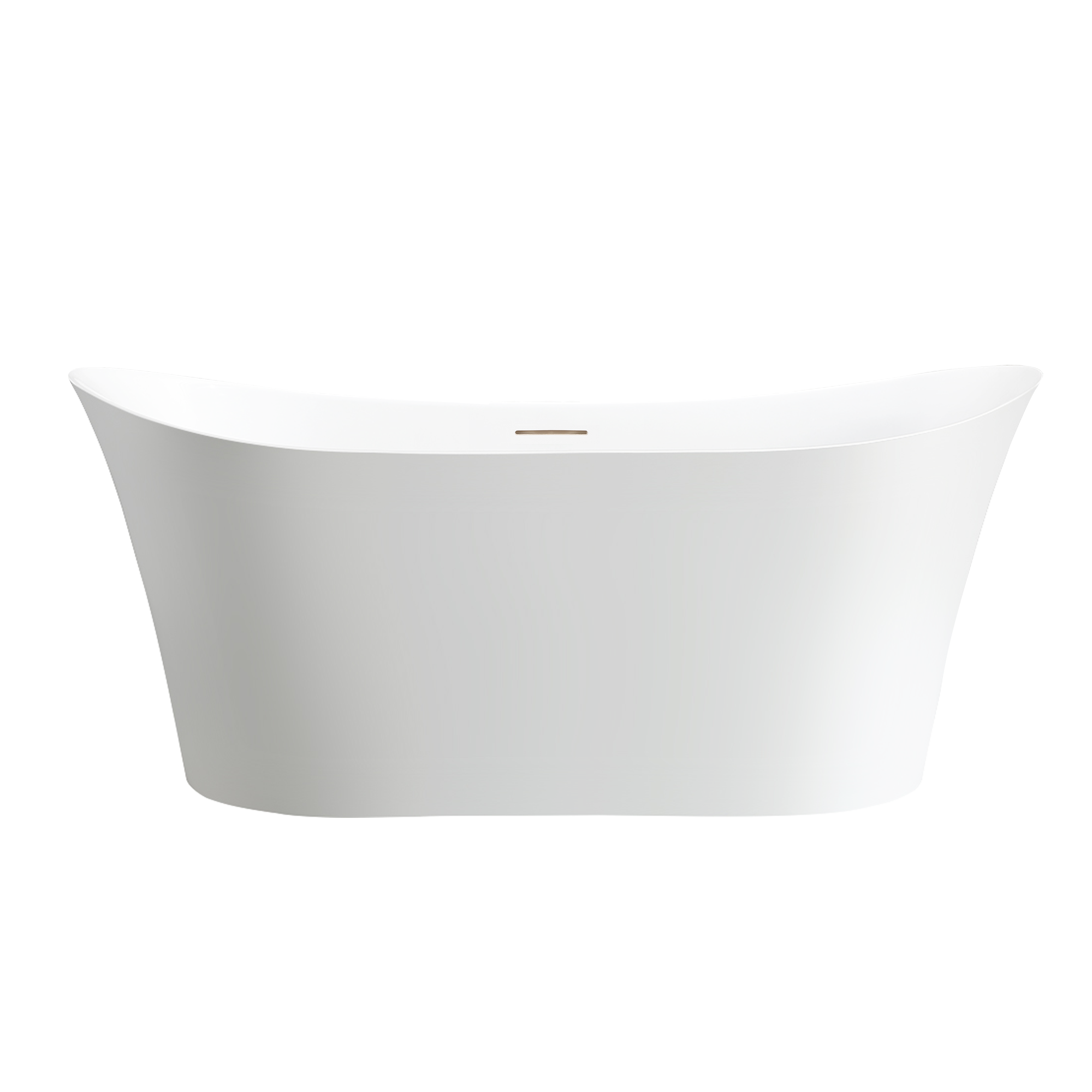 White / Integrated Overflow