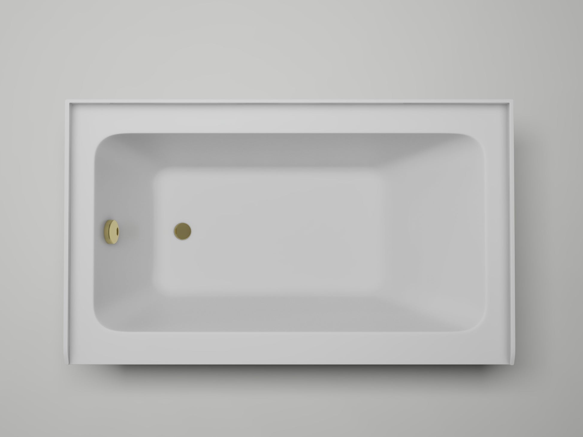White / Titanium Gold / Left Drain