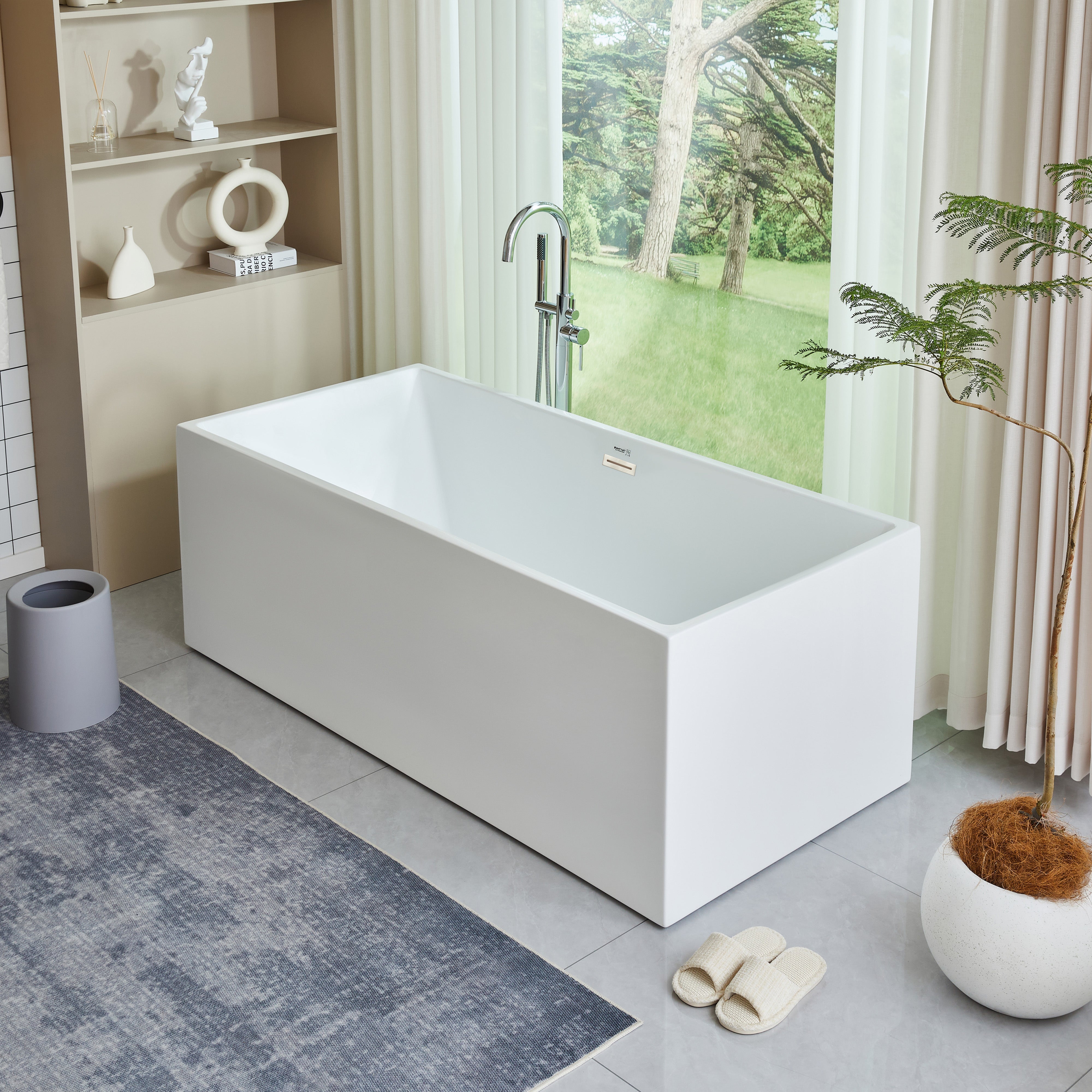 White / Brushed Nickel