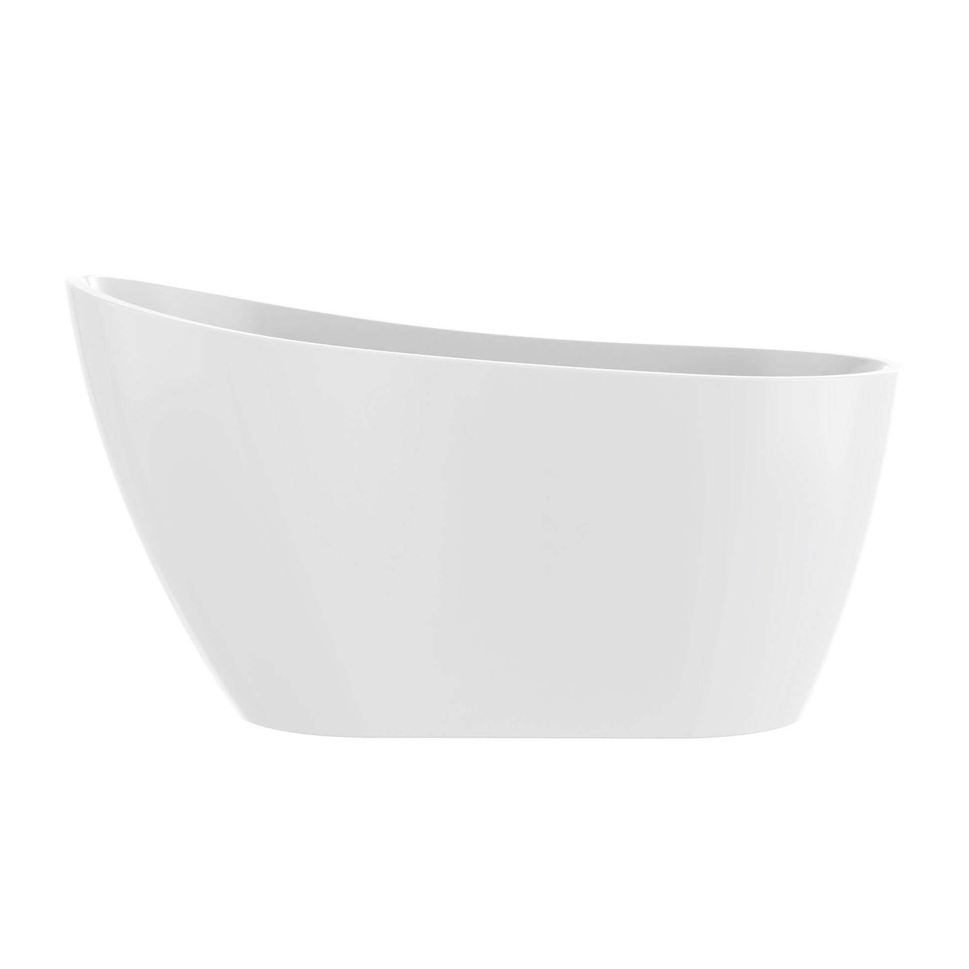 White / Integrated Overflow