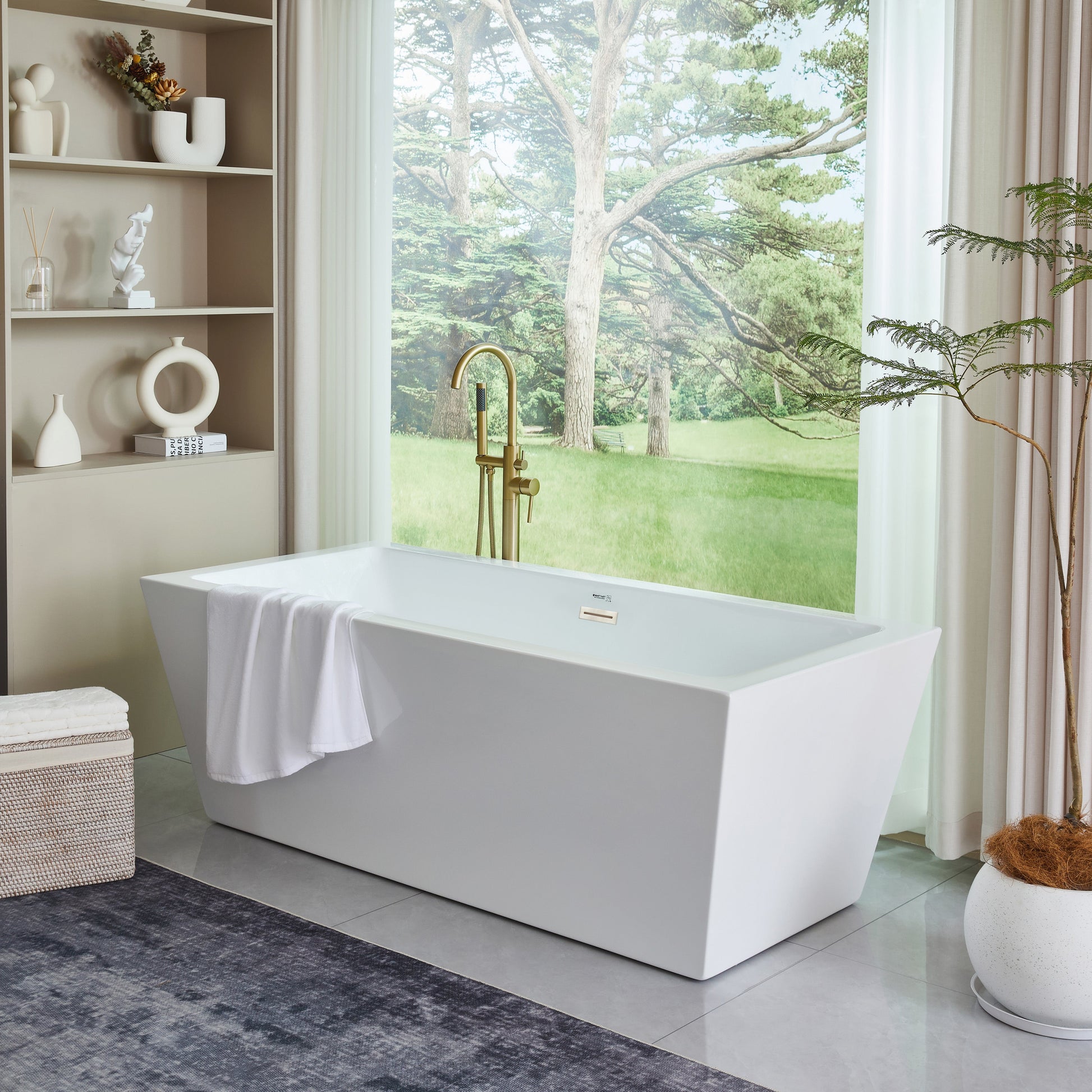 White / Brushed Nickel