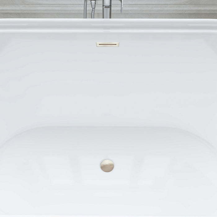 White / Brushed Nickel