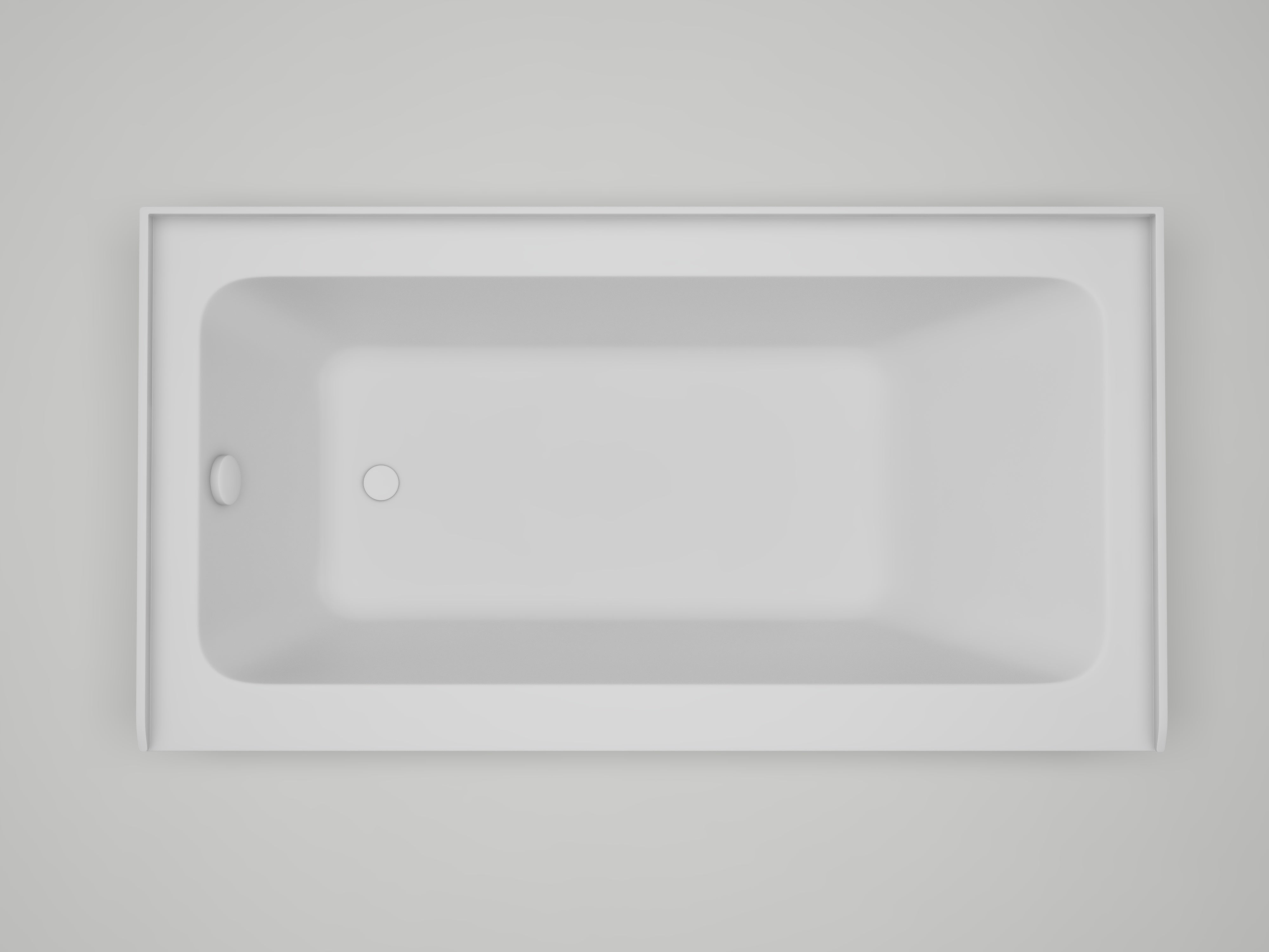 Pure White / Left Drain
