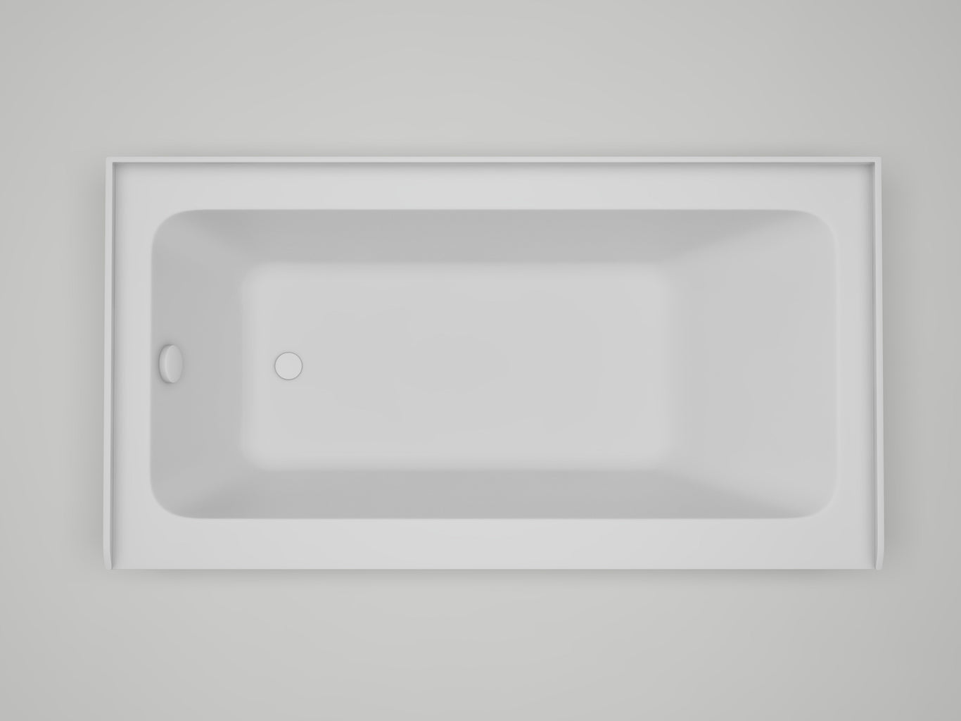 Pure White / Left Drain