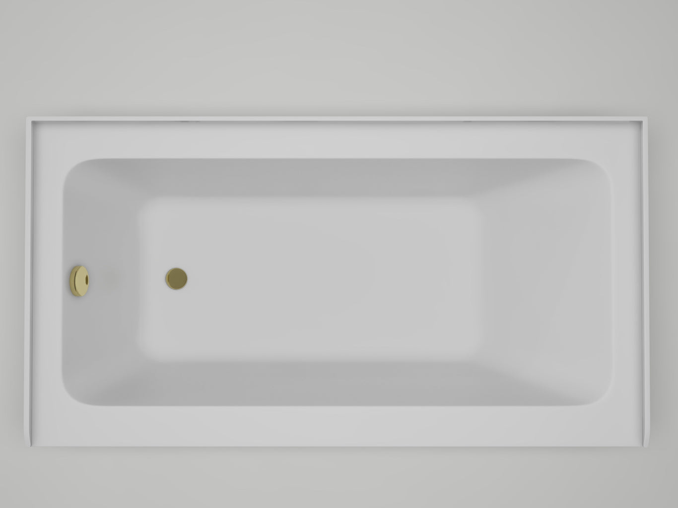 White / Titanium Gold / Left Drain