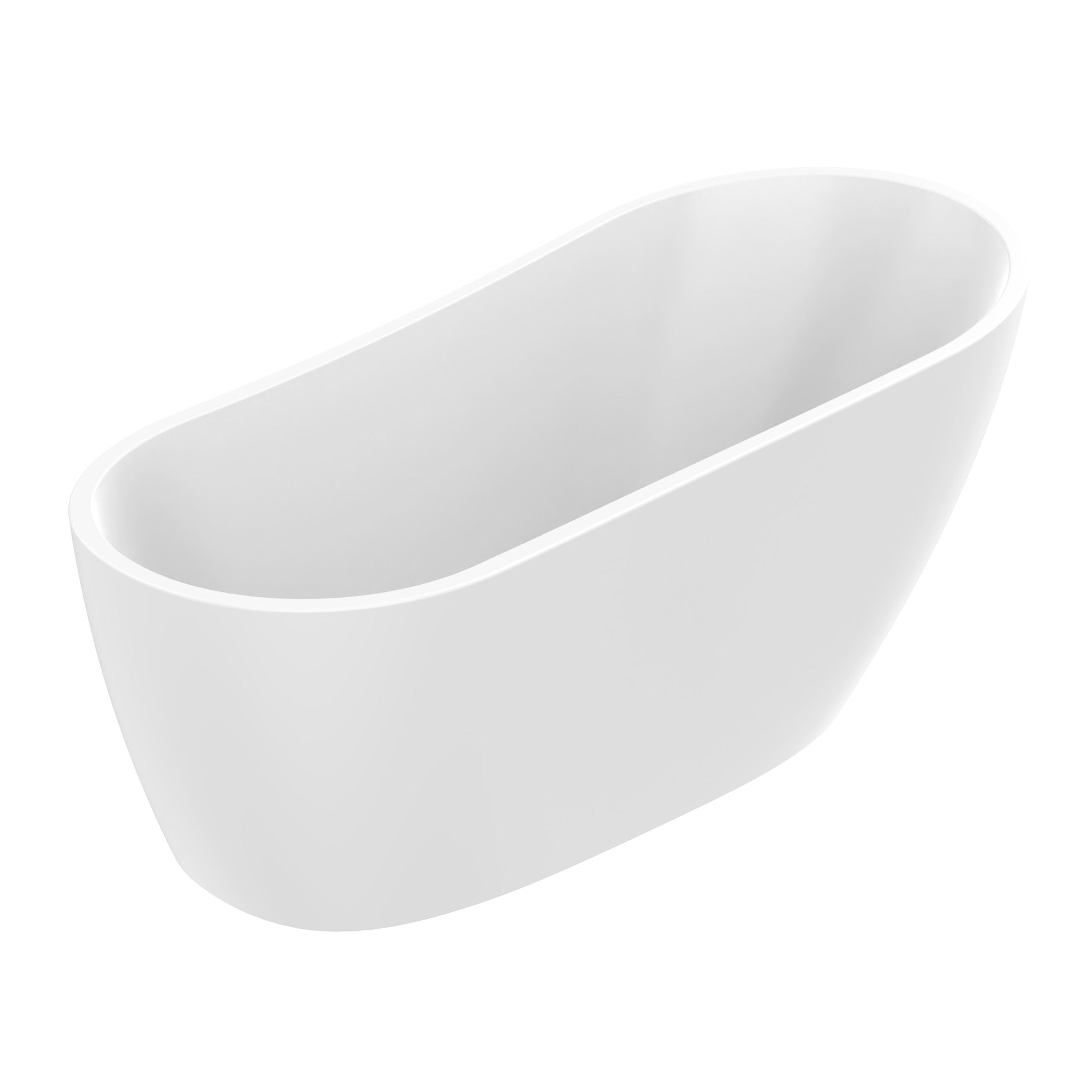 White / Integrated Overflow