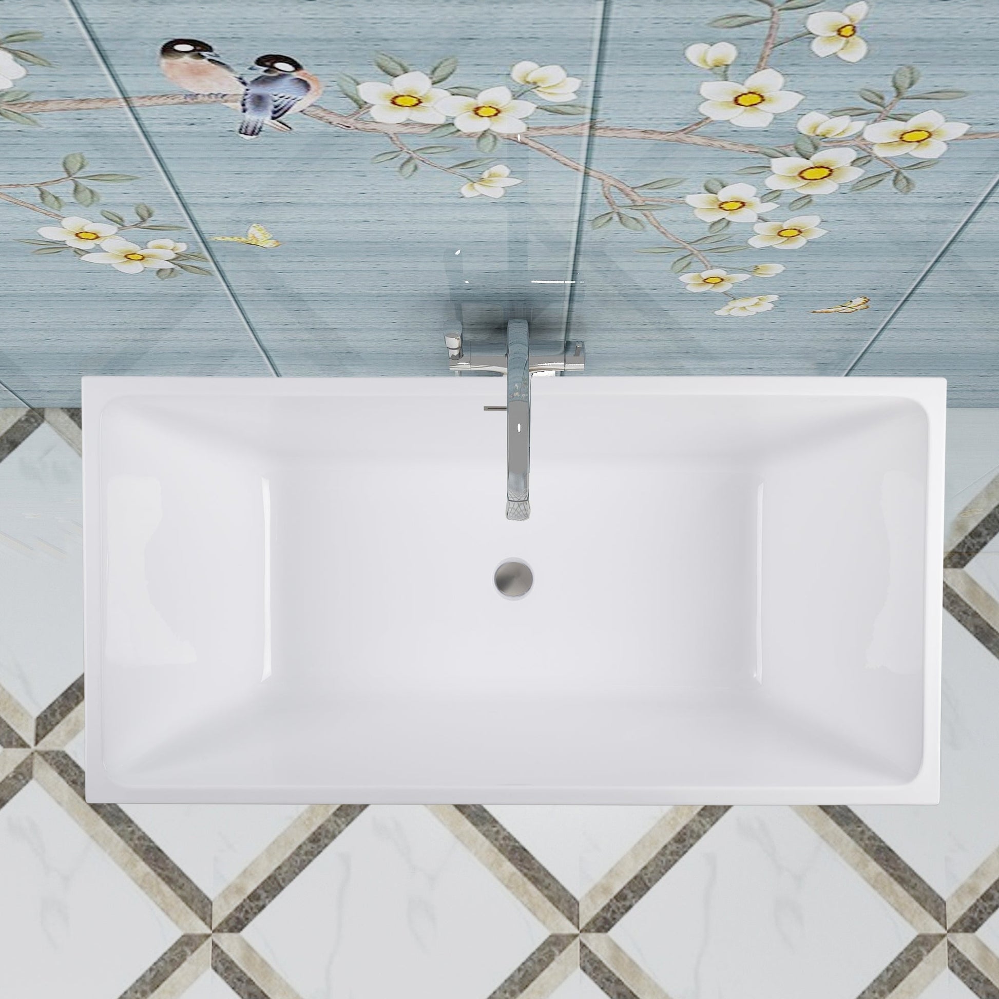 White / Brushed Nickel