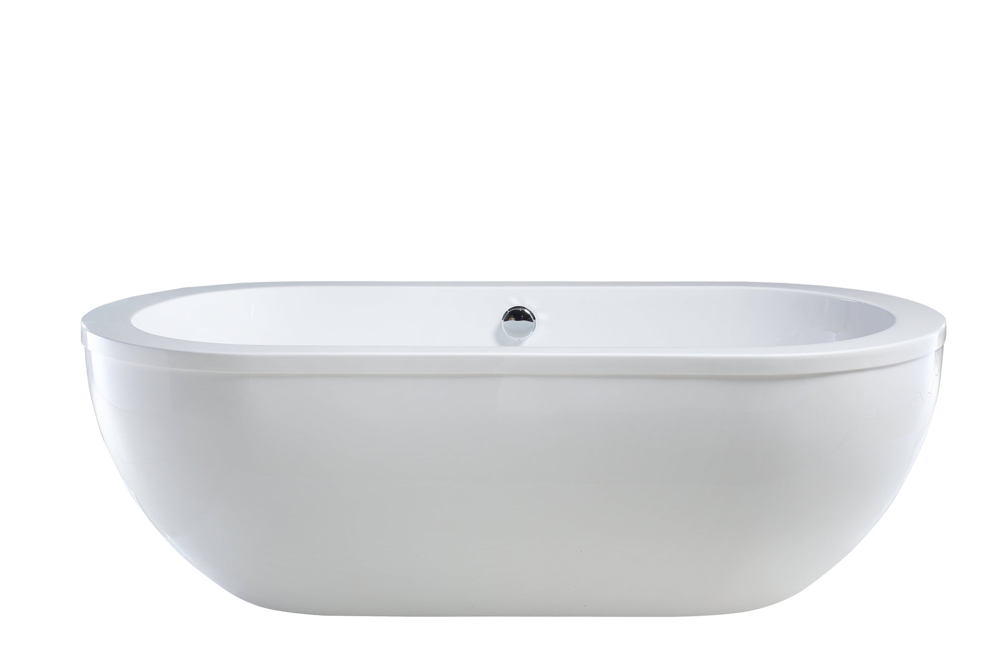 White / Polished Chrome