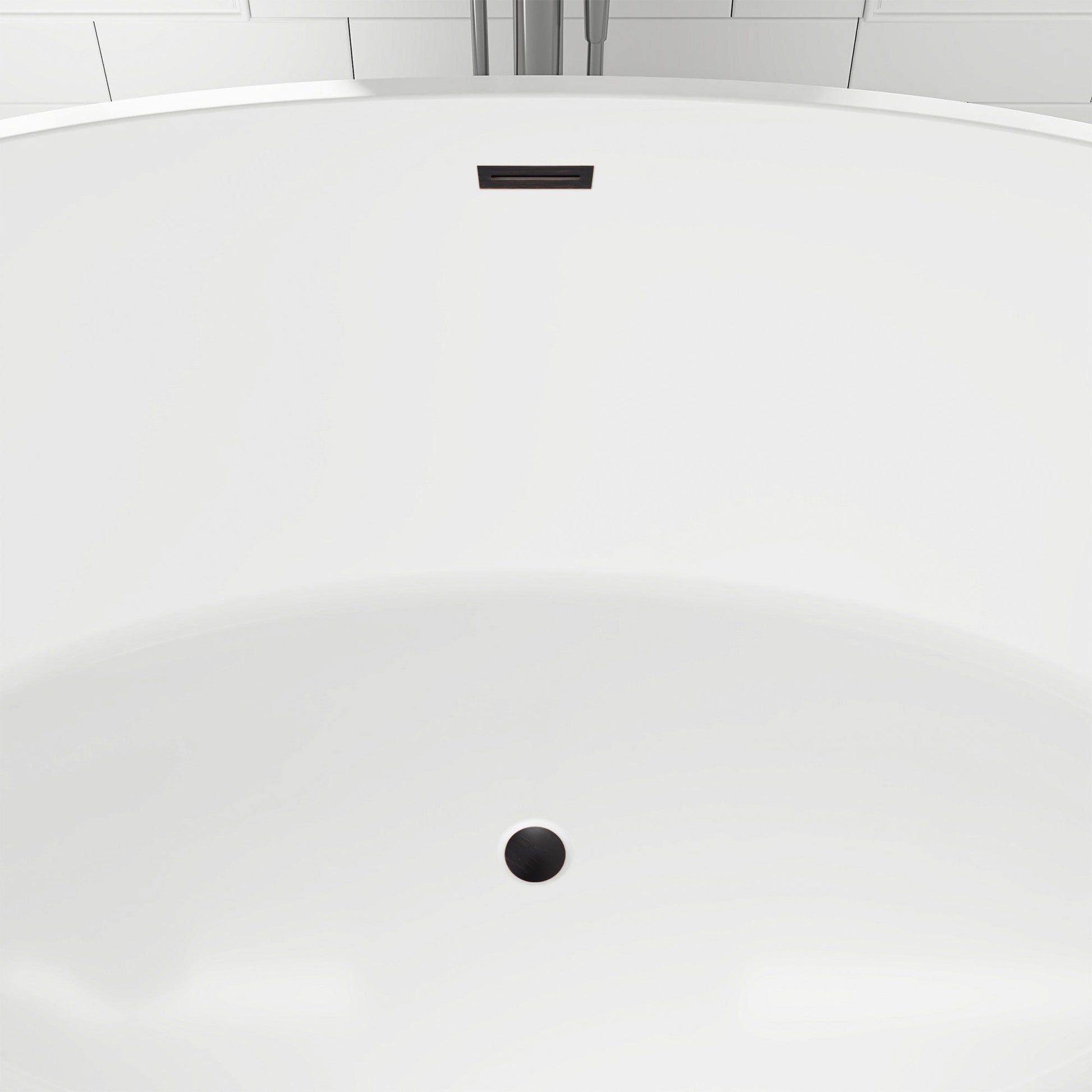 White / Oil Rubbed Bronze