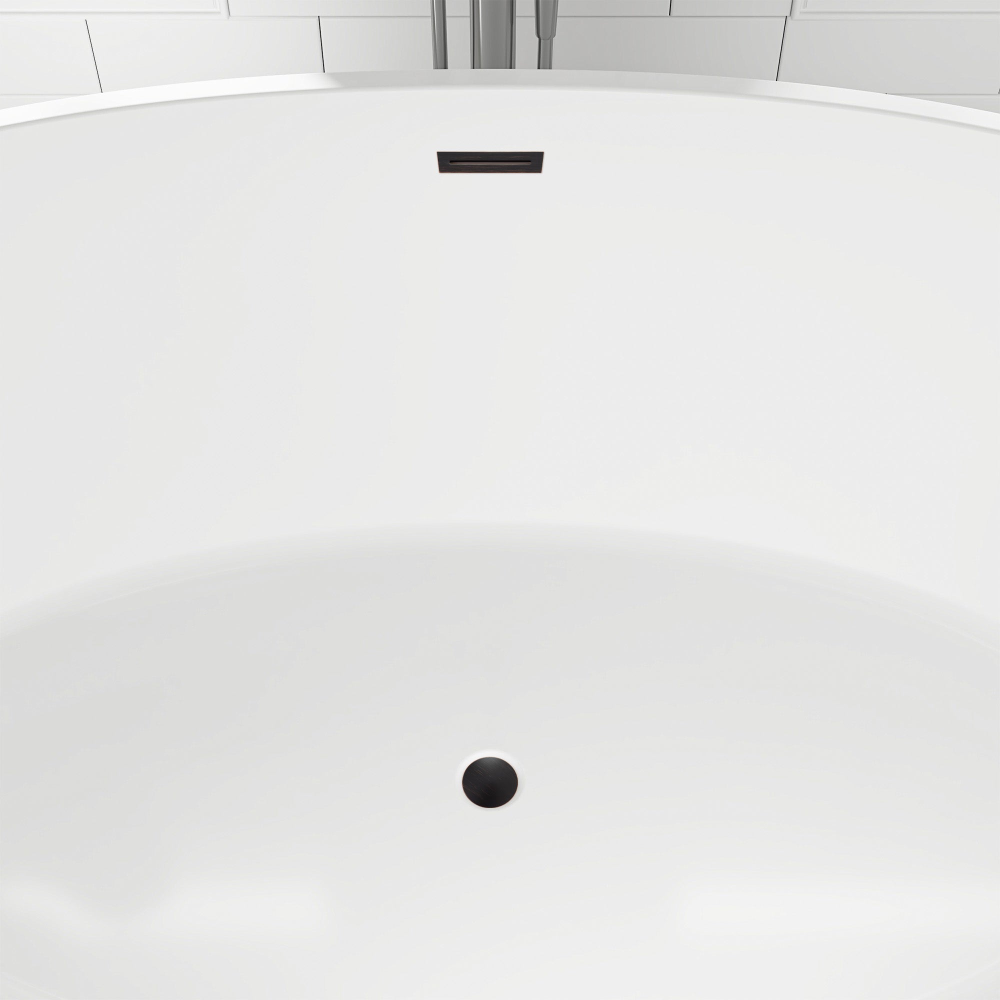 White / Oil Rubbed Bronze