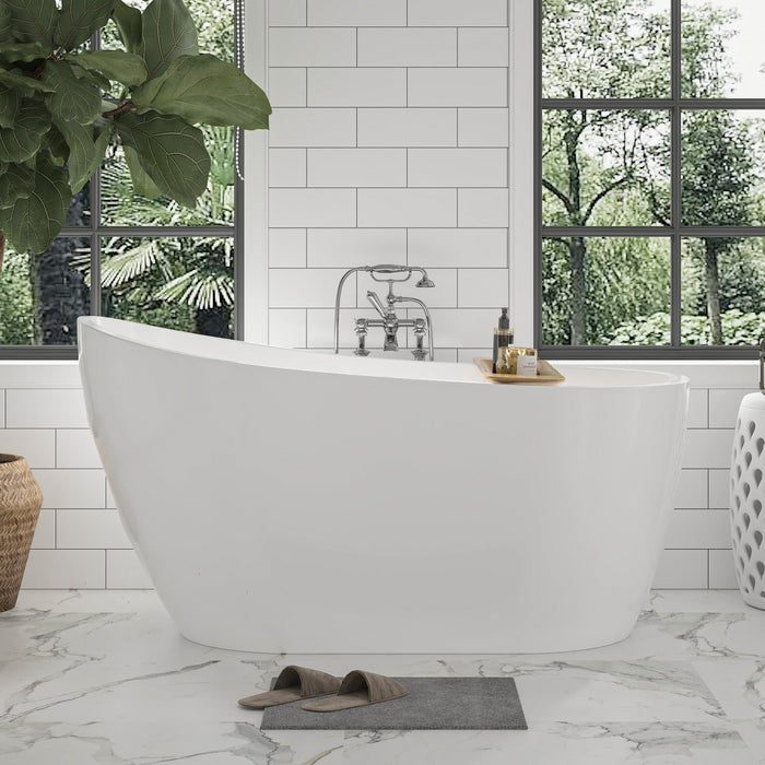 White / Brushed Nickel