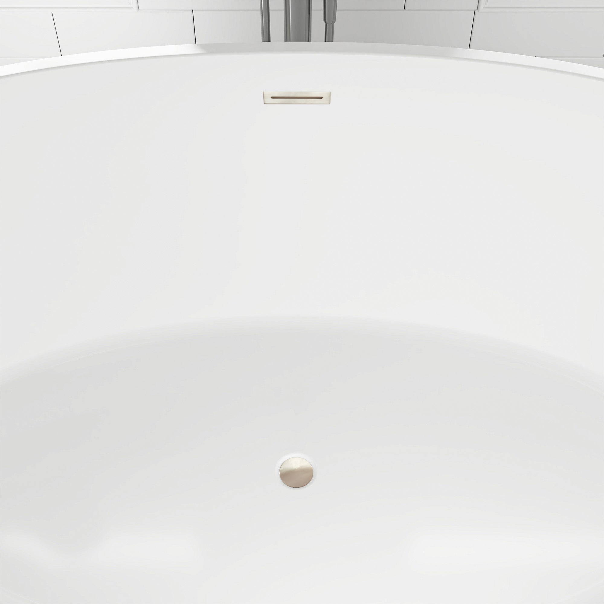 White / Brushed Nickel