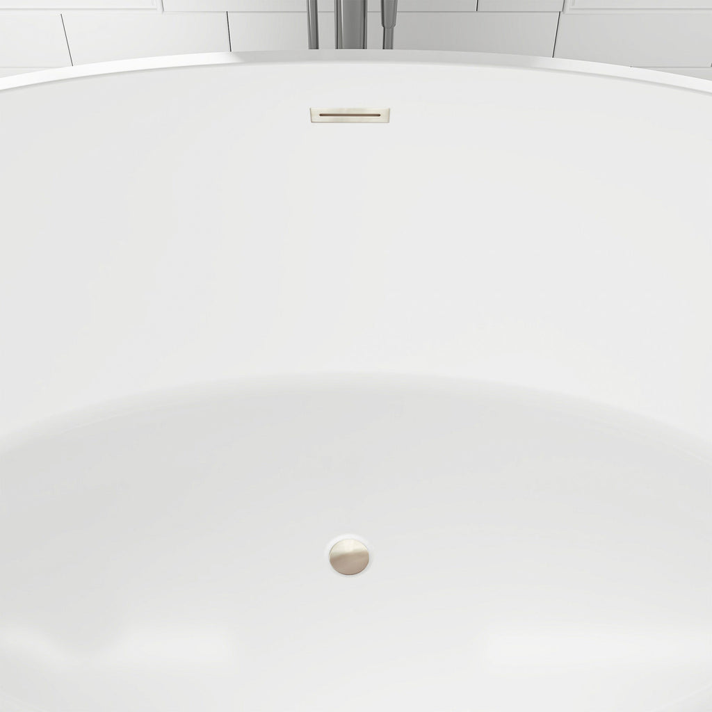 White / Brushed Nickel