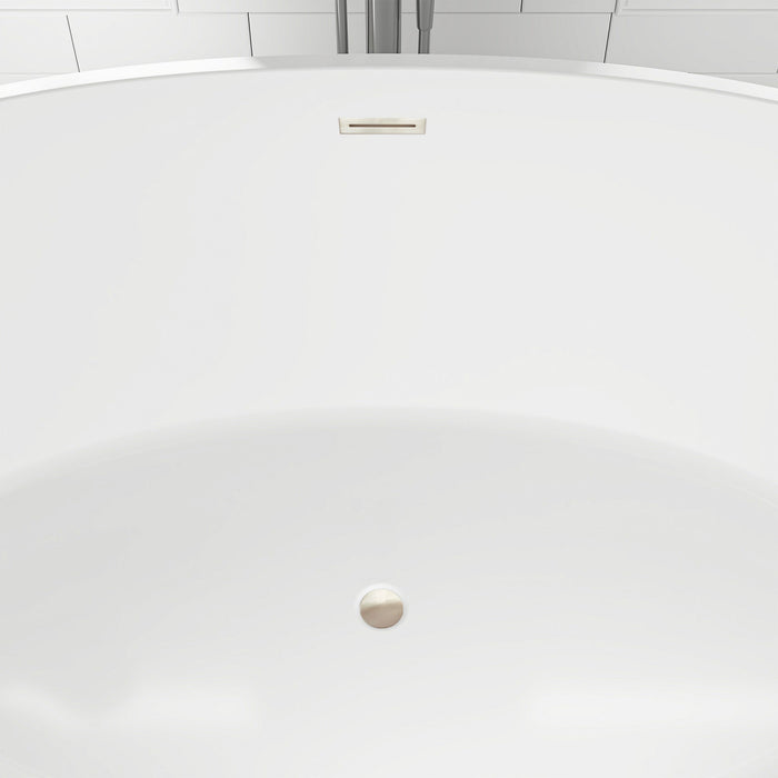 White / Brushed Nickel