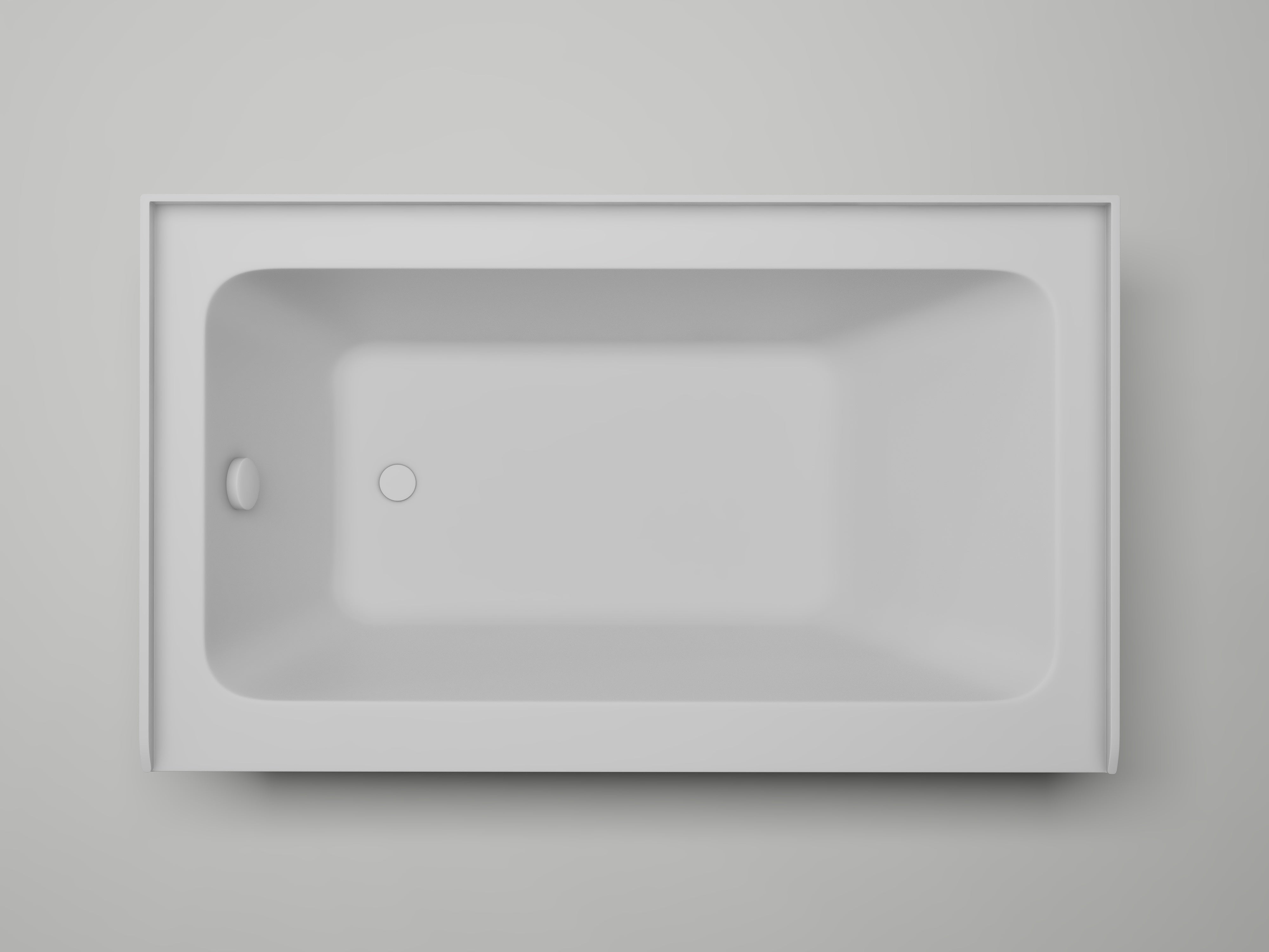 Pure White / Left Drain