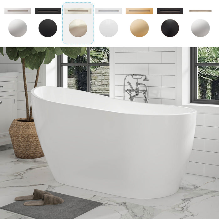 White / Brushed Nickel