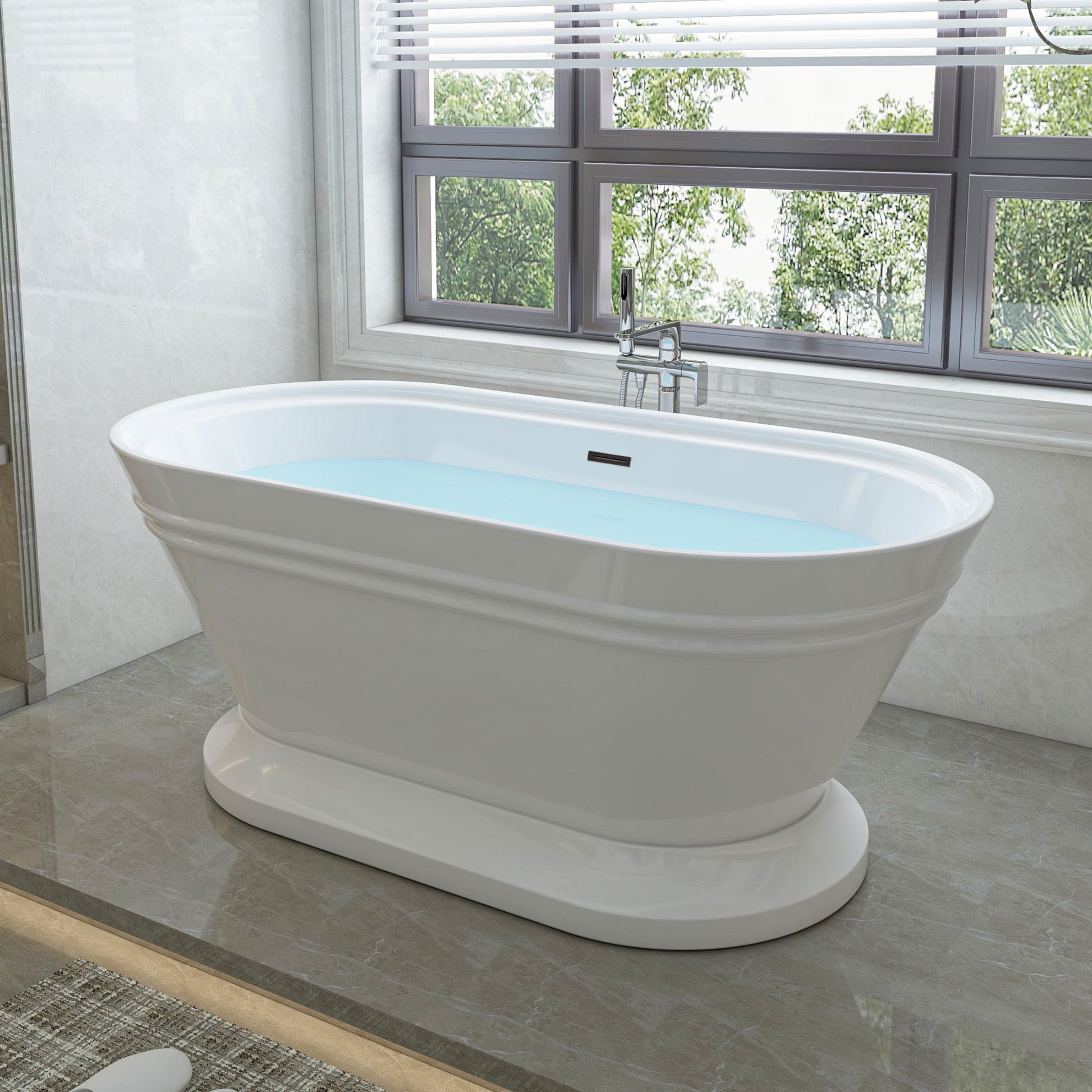 White / Oil Rubbed Bronze