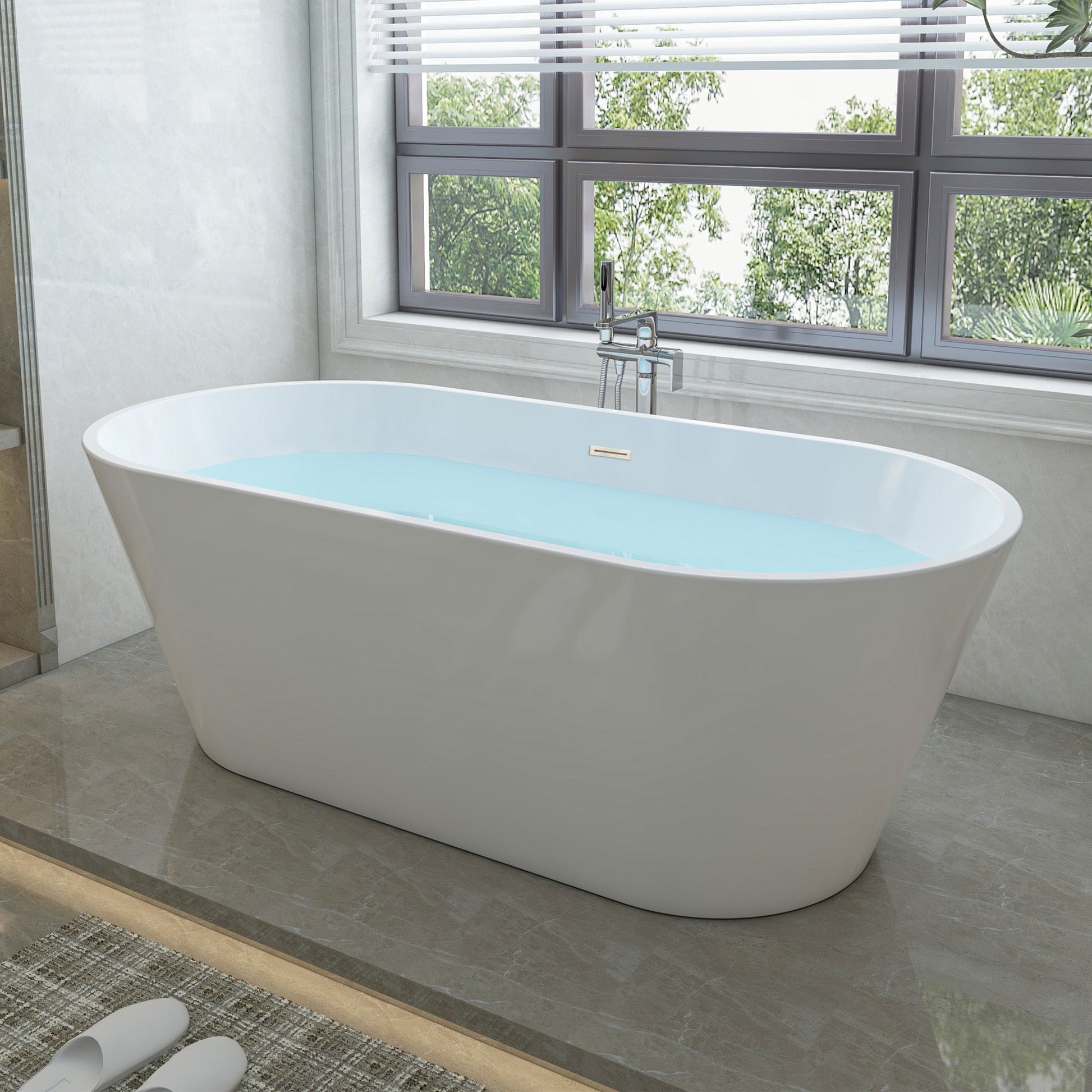 White / Brushed Nickel