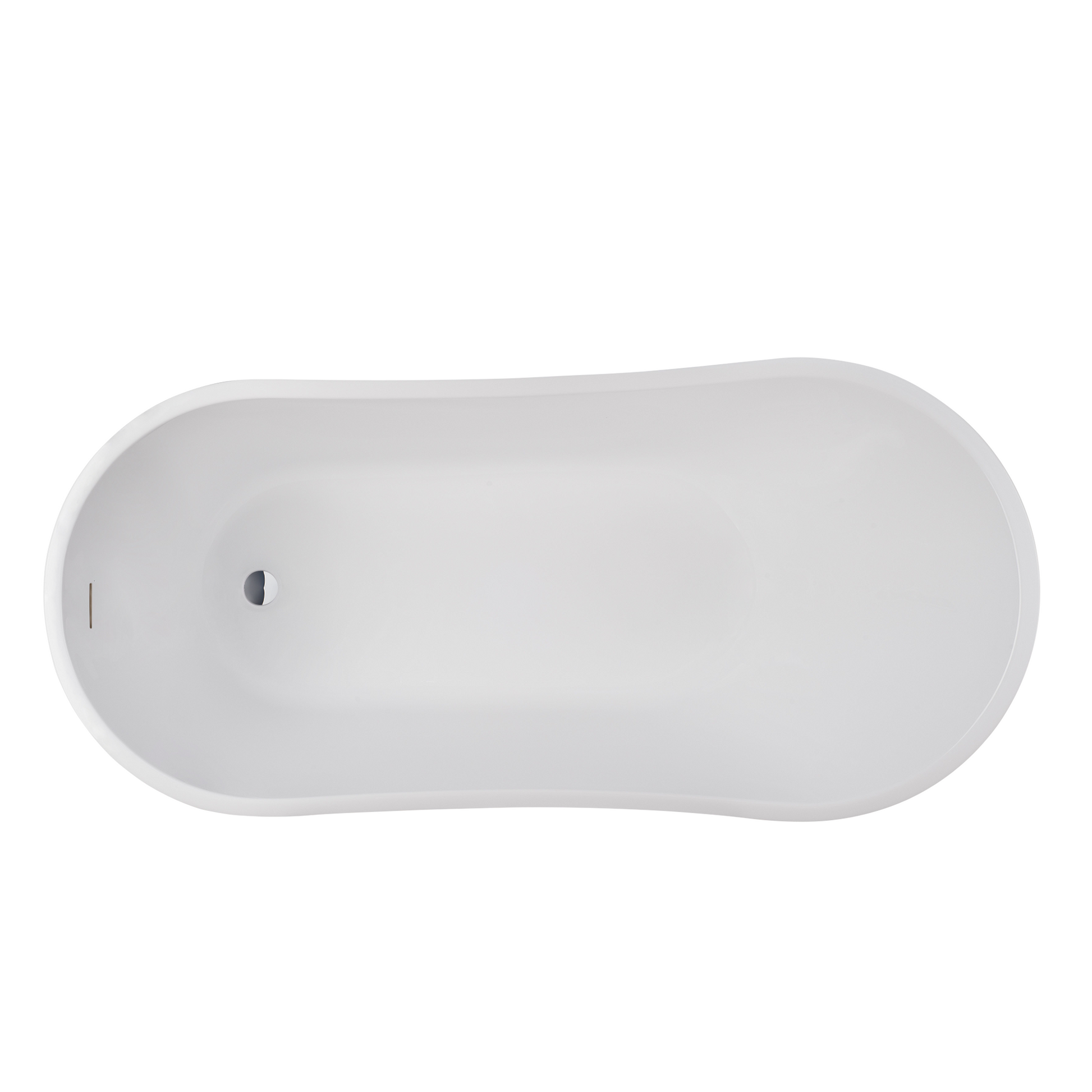 White / Integrated Overflow