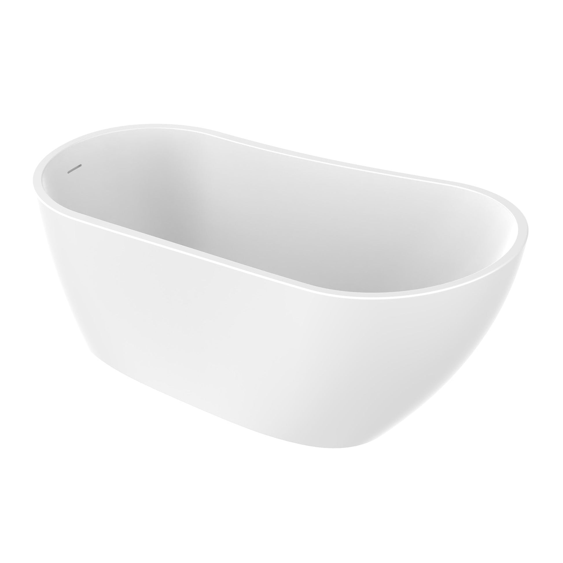 White / Integrated Overflow