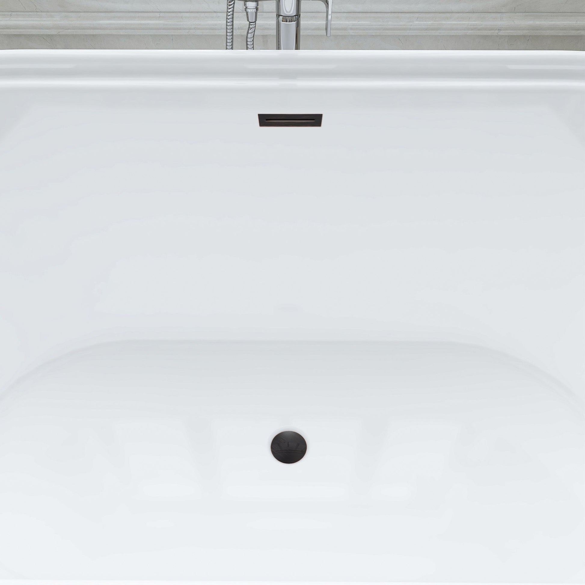 White / Oil Rubbed Bronze