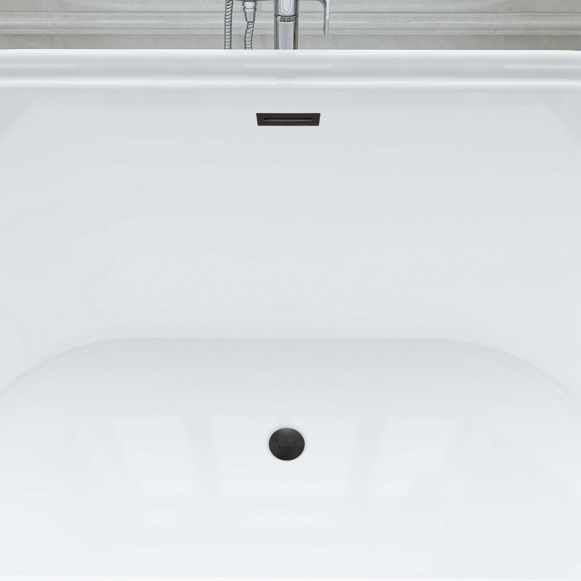 White / Oil Rubbed Bronze