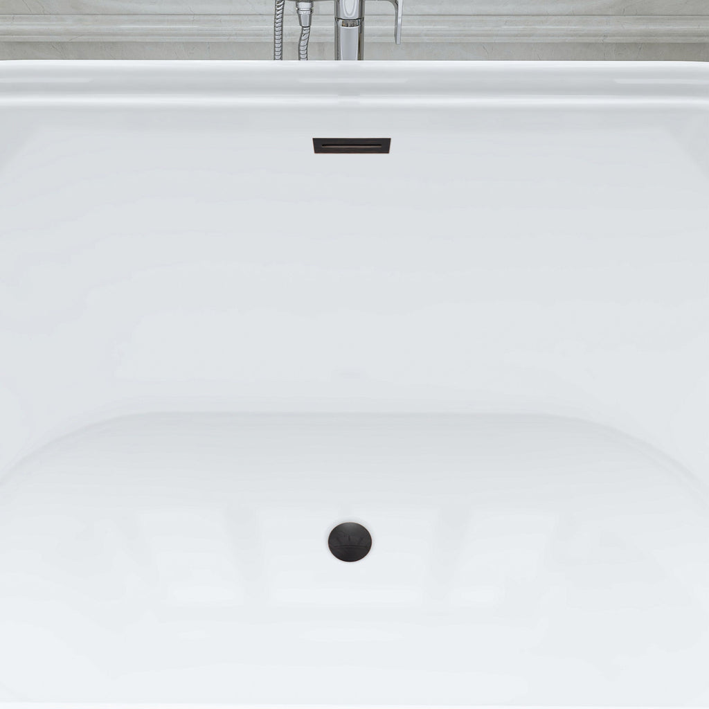 White / Oil Rubbed Bronze