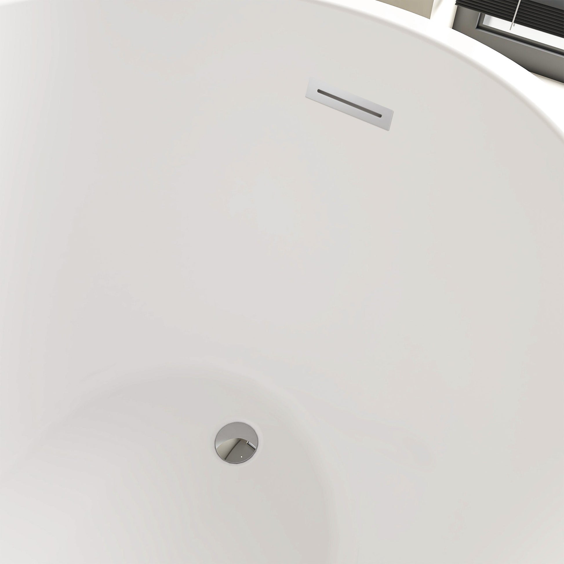 White / Polished Chrome